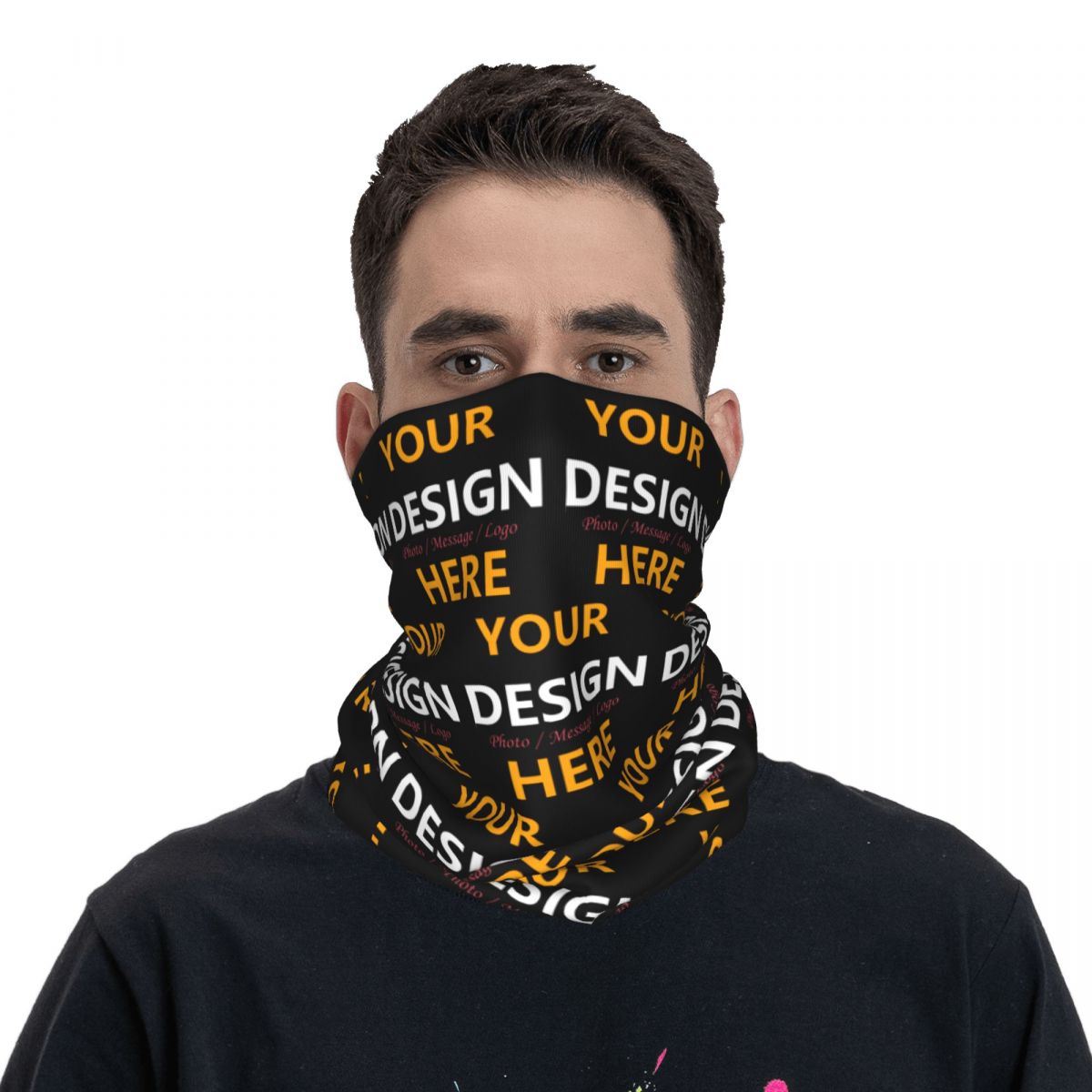 Custom Your Design Here Bandan - Neck Gaiter Face Cover review and price
