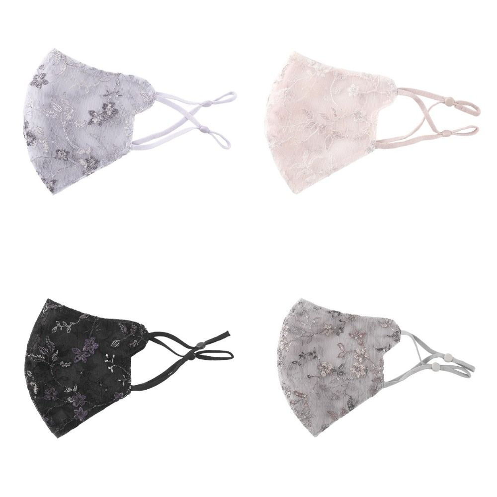Delicate Embroider Flower Summ - Respirator Half Face review and price