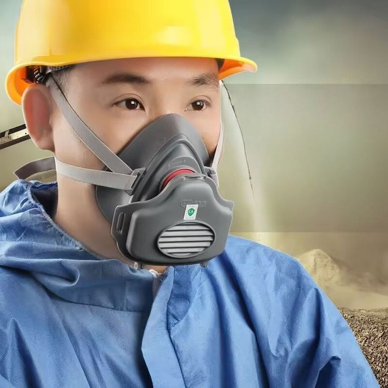 House Clean Work Safety Rubber - Respirator Half Face review and price