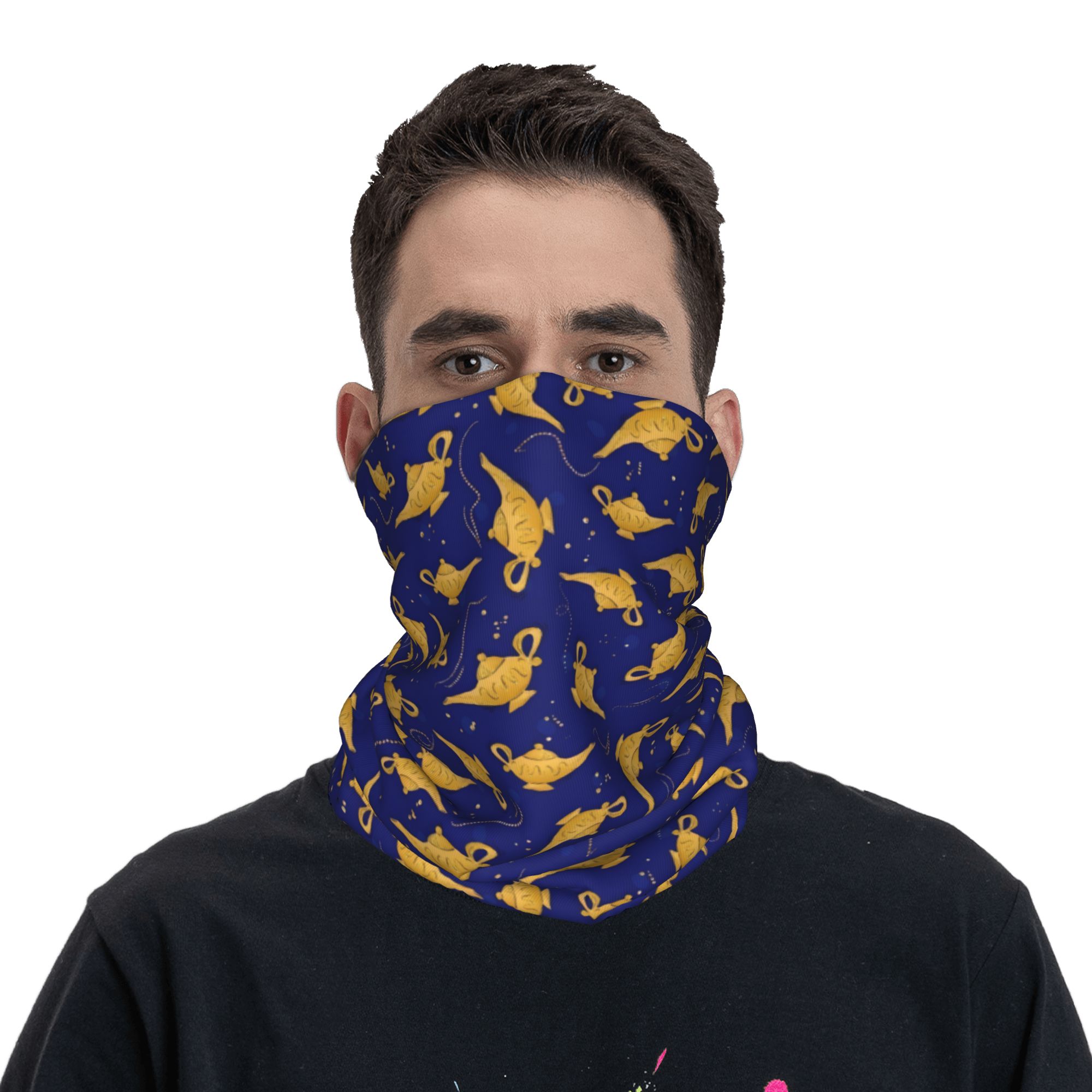 Custom A-Aladdin Genie Bandana - Neck Gaiter Face Cover review and price